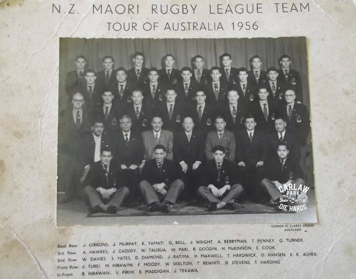 NZ Maori Rugby League Team Tour Australia 1956